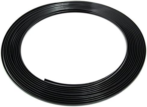 Door edge protection 6 m in black for cars, U-profile, highly flexible, can be cut to fit, self adhesive, weather resistant