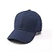 Produktbild asdf99 Frühlingssommerflutfreizeitsonnenschutz-Sonnenhut der männlichen Hellen Platte der Normallack-Baseballmütze kurvte Entenzungenhut weiblichen, Marineblau, a1