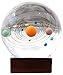 Produktbild Miniatur-Sonnensystem-Modell Kristallkugel Laser Gravierte Planet Geschenke Weihnachtsgeschenk Clear Magic