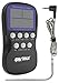 Produktbild Sharkk Digital-Grill-Thermometer Edelstahl-Fleisch-Wärmemesser-Sonde mit Koch Zeitmesser Hochtemperaturbereich BBQ Küche Thermometer