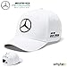 Produktbild Ford 2018 Mercedes-AMG F1 Lewis Hamilton Drivers Cap (weiß) Einheitsgröße für Erwachsene