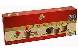 ‎HALLOREN Schokobecher (Eierlikör Becher / 12 St / 125 g)