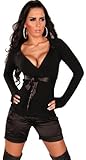 Instyle Women's  Plain V-Neck Long - regularLong-Sleeved Top