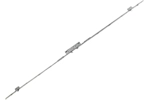 YALE SECURITY Yale YDM-PRO-PVCU-35 - Serratura professionale multi-punto di ricambio per serratura da porta, 35 mm, frontale da 16 mm, finitura in acciaio, adatta per porte in PVC