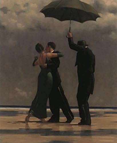 Dancer in Emerald Decorative Art Poster Print by Jack Vettriano, 61x82