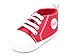 Femizee Newborn Baby Boy Girl Soft Crib Shoes Sneaker Red 0-6 Months