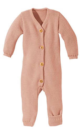 Preisvergleich Produktbild Disana Strick-Overall 62 / 68 in rosé
