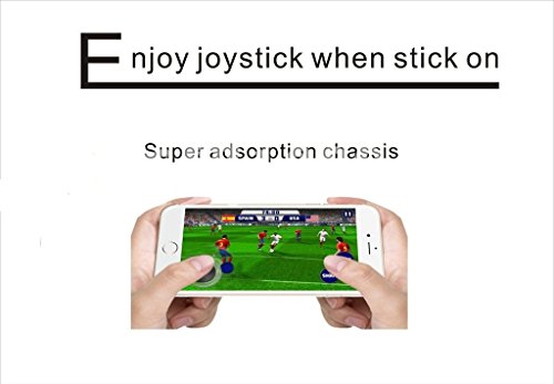 JRing Mini Joystick Mobile Joystick Touch Screen Joypad per iPhone Touchscreen iPad Ipod Android Tablet Smartphone Tablet Arcade Games