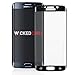 Produktbild Wicked Chili 3D Echtglas Full Cover für Samsung Galaxy S6 Edge (SM-G925F) Panzerglas Displayschutz Vollumrandung (9H Tempered Glass, vorgerundet, Materialdicke: 0,3 mm, Vorderseite, kratzfest) schwarz