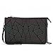 Produktbild Eeayyygch Handtasche Matt Leuchtende Schulter Messenger Bag Diamant-Förmigen Rubik's Cube Tasche Nähen Wilde Handtasche, Chaosdreieck (Farbe : Wie Gezeigt, Größe : Einheitsgröße)