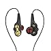 Produktbild Lanspo HiFi in-Ear-Super-Bass-Stereo-Ohrhörer Kopfhörer Sport-Headset mit Mikrofon (Schwarz)