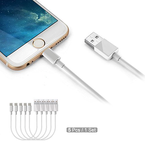 C  ble Lightning - TURATA 5 Pack 1ft C  ble vers USB Data Chargeur C  ble Chargeur iPhone pour iphone SE 6 6s 5 5S 5C  iPad 4  iPad Air 1 2  iPad Mini 1 2 3