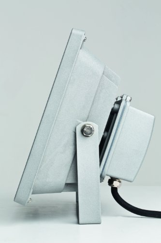 as – Schwabe as Chip-LED-Strahler 120 W, geeignet für Außenbereich, Gewerbe, Baustelle mit Samsung-Chip-LED, silber, 46985 - 4