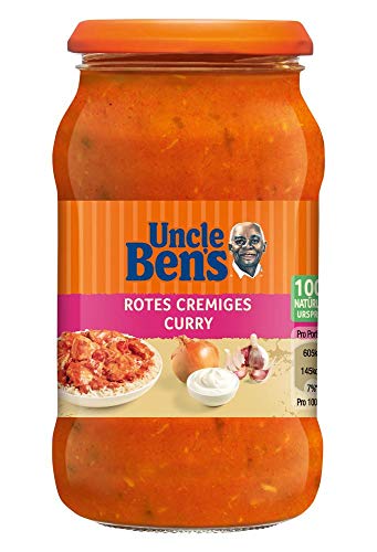 Preisvergleich Produktbild Uncle Ben's Saucen Rotes Cremiges Curry, 400g