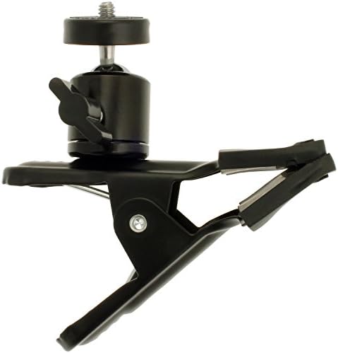 Optix Pro Multi-Function Spring Ball Head Holder Mount Clip Clamp with 1/4" Screw for DSLR SLR Compact Cameras