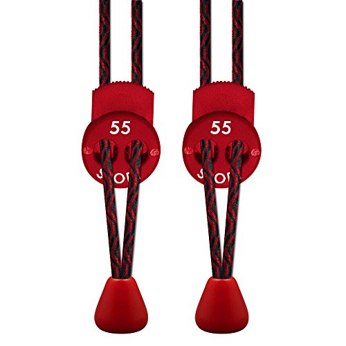 Preisvergleich Produktbild 55 Sport Elastische Schnürsenkel mit Schnellverschluss, für Laufen / Triathlon