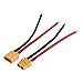 Produktbild osfanersty 2 STK. XT60-Batterie-Stecker, Buchse, Stecker Mit Silikon-14-AWG-Draht