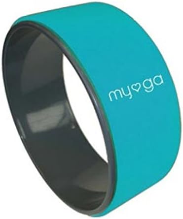 Yoga Wheel Prop for Stretching - Improve Handstands Balance Flexibility Inversions Back Pain Pilates Bends - Release Deep Tissue Tension Physio Massage Roller For Hips & Shoulders