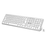 LEISERE EINGABE: Die Taste mit Scherenfuß lässt das Geräusch bei Eingabe wirksam reduzieren. Für eine ruhige Arbeitsumgebung gut geeignet.