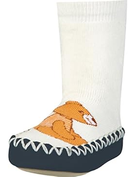 Playshoes Unisex-Baby Socken Hüttenschuh Bär, BLICKDICHT