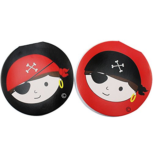 COM-FOUR® 20-teiliges Piraten-Schul-Set als Mitgebsel, für Schultüten oder als Geburtstagsgeschenk - 4