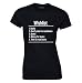 Produktbild Books Wishlist, Gedruckt Frauen T-Shirt - Schwarz/Weiß M = 82-86cm
