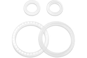 Khroom Oryginalny zestaw zamiennych uszczelek do butelek 1,3 l + 2,2 l i 950 ml termos, zapasowe uszczelki, pierścienie uszczelniające, zestaw uszczelek, gumki uszczelniające – nie zawierają BPA