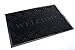 Produktbild Premium Fußmatte Schmutzfangmatte WELCOME schwarz 40x60cm  Extrem strapazierfähig  Außen & Innen  Waschbar  PVC-frei – Sauberlaufmatte Haustür Schmutzmatte Türmatte Design Türvorleger – Eingangsmatte Schmutzfangteppich Schmutzfänger Außenbereich (Welcome 40x60 cm, schwarz)
