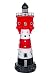 Produktbild Figur, Großer Leuchtturm mit Solarlampe SYB1685 , Groß 50 cm hoch , Gartenfigur, Deko Leuchtturm mit LED Solar Lampe, schön und aufwendig gearbeitet, Dekorationsfigur für Innen und Außen, Polyresin , Gartendekoration, Gartenfigur, Skulptur, Windlicht