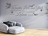 wandtattoo lieber verrückt das leben genießen als normal langweilen tjapalo made in Germany inkl. Anleitung, viele Farben möglich