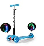 ♛SISTEMA DE DIRECCIÓN RELACIONADO CON EL CUERPO: El scooter Tots Mini cuenta con un sistema de control único que se ajusta directamente a los movimientos del cuerpo del conductor. Por lo tanto, es fácil para su hijo conducir hacia la derecha o hacia la izquierda. También proporciona un mejor control y maniobrabilidad, una dirección fácil y garantiza la seguridad.
