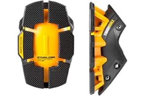 Toughbuilt TB-KPS-05 Extra Wide Lot de 2 coques de protection pour genouillères