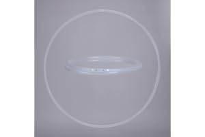 HOOPOMANIA Hula Hoop Vuoto, PP (Polipropilene) 16mm, Ø50/60/70/80/90/100cm