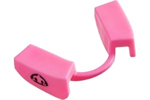 GELFORT Protezione per bocca Powerlifting per tutti gli sport di allenamento della forza, paradenti sportivi per fitness e sollevamento pesi (1 pezzo rosa)