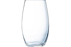 Chef & Sommelier - Collection Primary - 6 gobelets 40 cL en Cristallin - Moderne et élégant verre à eau et à soda - Résistance hors norme - Transparence absolue Q6356