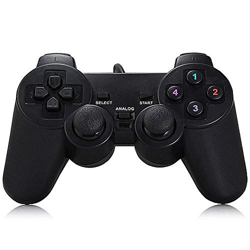 Preisvergleich Produktbild WMC Gamepad 208 USB-Kabelgriff PC-Gamecontroller für PS2