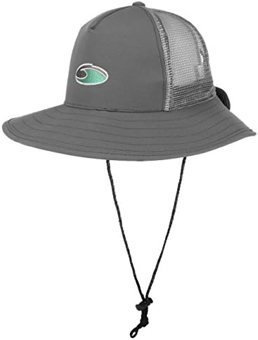 Stand up Paddle Board Cloth Hat Summer Beach (One Size - Grey)