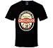 Price comparison product image DNTONTINA You Would Drink Too If You Were a Grossmann Beer Label Name Worn Look T Shirt Large|Black