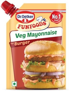 Dr. Oetker FunFoods Veg Burger Mayonnaise