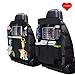 Produktbild Auto Rückenlehnenschutz, Inwee Wasserdichte Tritt-Matten Auto Rücksitz-Organizer mit 10.1" Tablet-Halter & Multi-Pocket für Baby, Kind auf Reisezeit (2 Packungen)