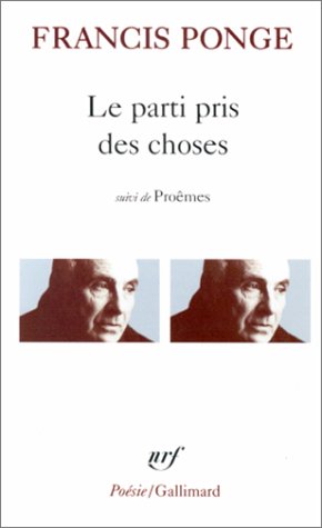 <a href="/node/27498">Le parti pris des choses, suivi de Poèmes</a>