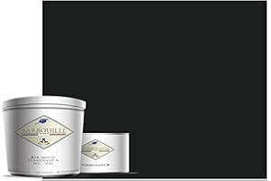 Vernice/resina epossidica opaca bicomponente BARBOUILLE - Per piastrelle, terracotta, laminato, PVC - 1kg - Nero Vodoun