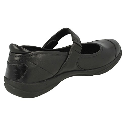 Clarks Women's Mary Janes Pumps Shoes Etna Lime Black Leather