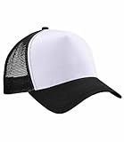 Parte delantera y visera 100% algodón, 100% malla de nylon trasero paneles