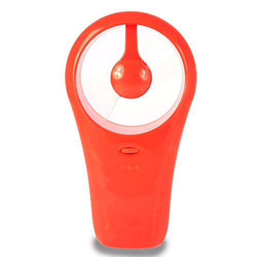 Twitfish USB Handheld Fan – Rot - 3