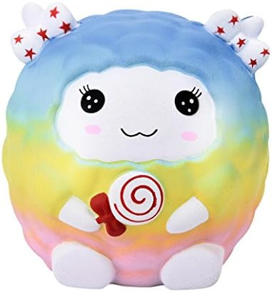 Squishy Cartoon Puppy Scented Slow Rising Squeeze Collect Stress Reliever Toy (B)