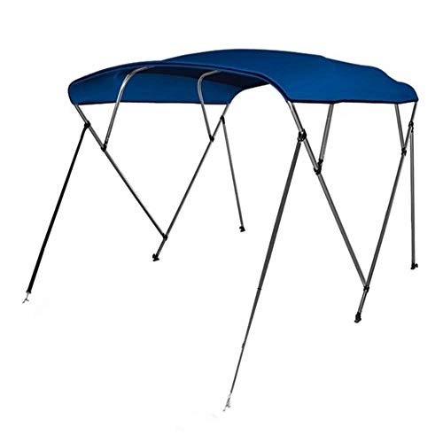 Carvid Marine Taud Bimini 4 arceaux en Aluminium anodisé Marine. Couverture maximale Longue 240cm. Adaptable à Tous Les Types de Bateaux. Différentes Tailles et Couleurs.