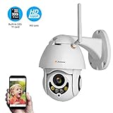 Einfach & Bequem - Schnelles WLAN-Einrichten der Funkkamera über Android oder Apple Smartphone mit der kostenlosen Kam-APP ohne Kabelsalat. Auf Ihrem Handy, Tablet oder Windows-PC können Sie die Videos wiedergeben, die Sicherheitskamera fernbedienen und die Bewegungserkennung-Funktion aktivieren.