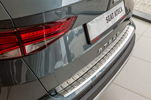 Tuning-Art L224 Acero Inoxidable protección de Parachoques con Bordes Redondeados y Perfil 3D