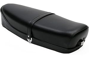 E-BIKERS SELLA LUNGA compatibile con VESPA 50 SPECIAL 125 ET3 PRIMAVERA 125 CON SERRATURA E MOLLE - MADE IN ITALY -